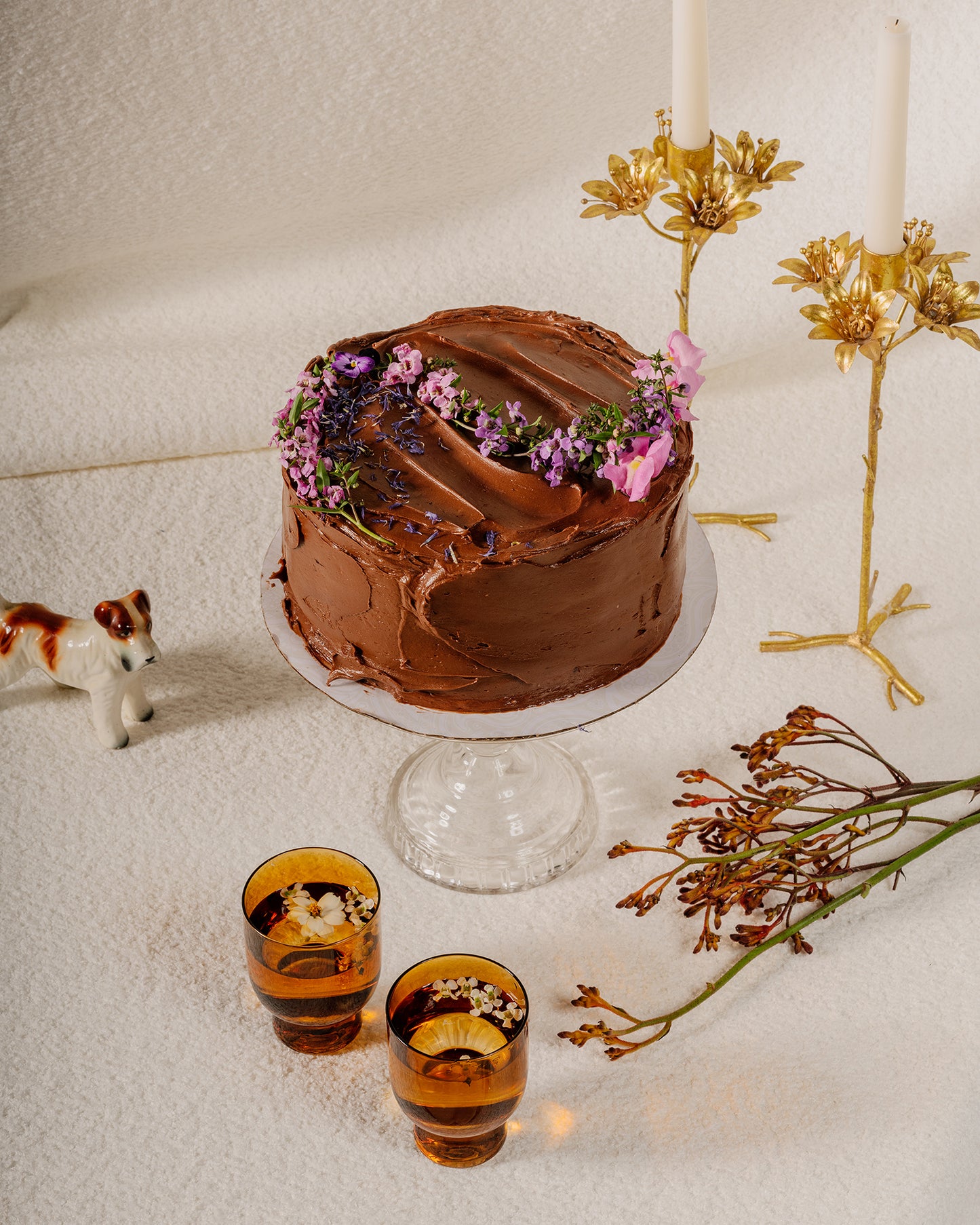 Chocolate Earl Grey Sweet Tea Cake